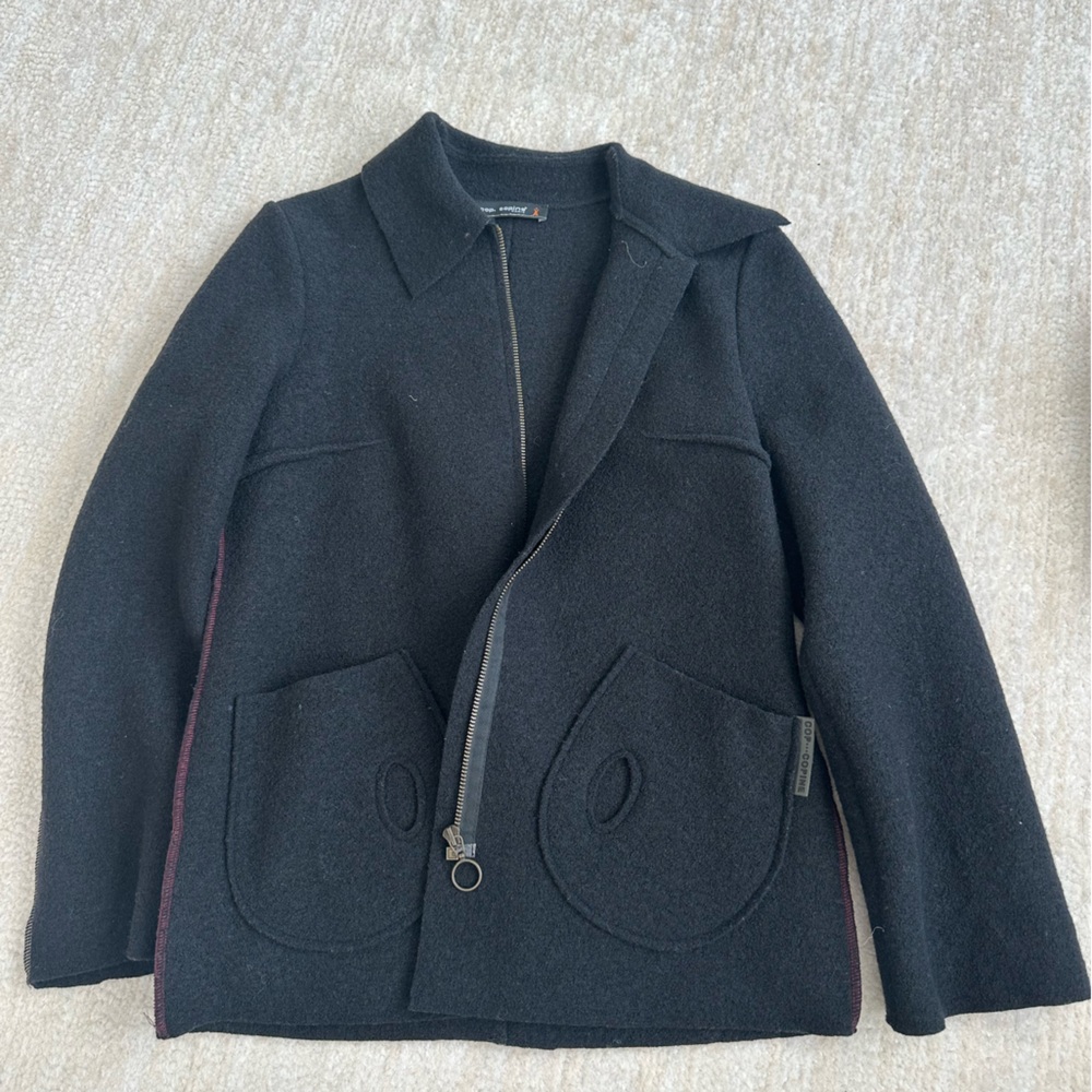 Cop.Copine Black Wool Blazer